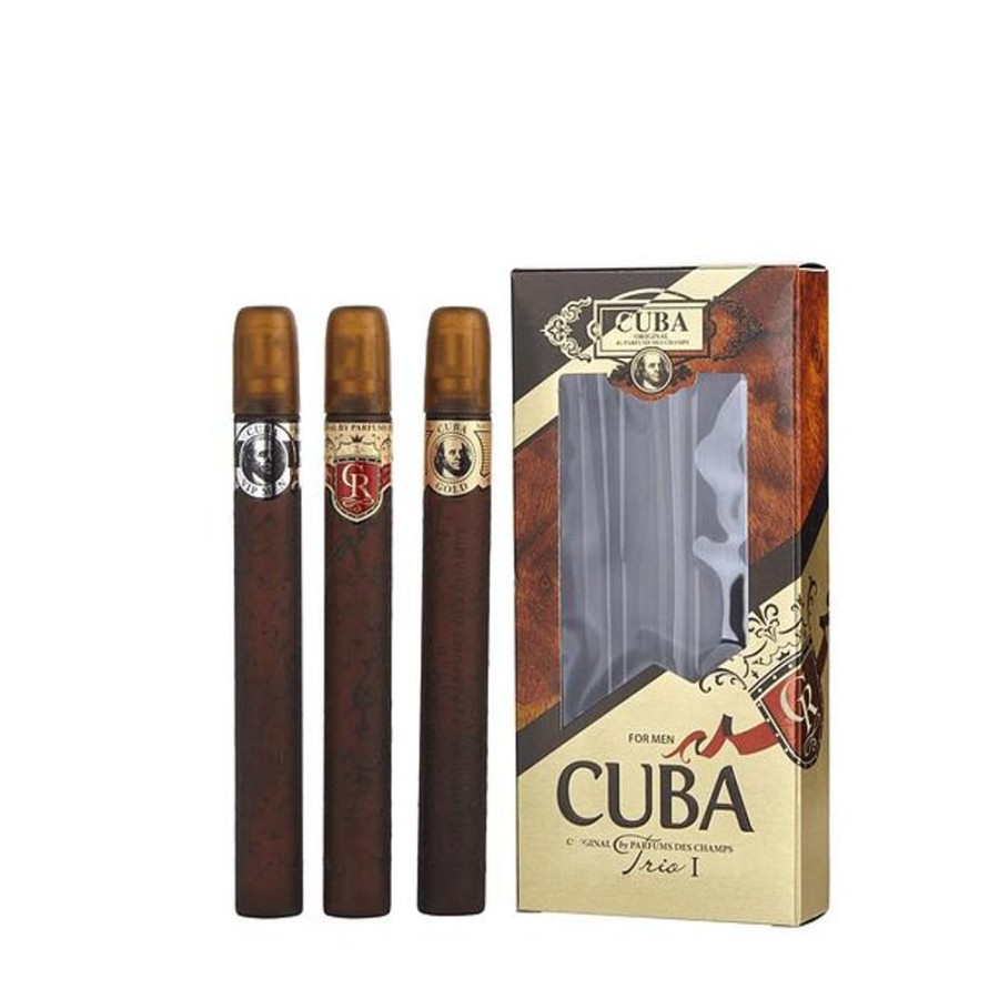 Perfumes Cuba | Perfume Cuba Triologia Hombre Edt 3 X 35 Ml Estuche