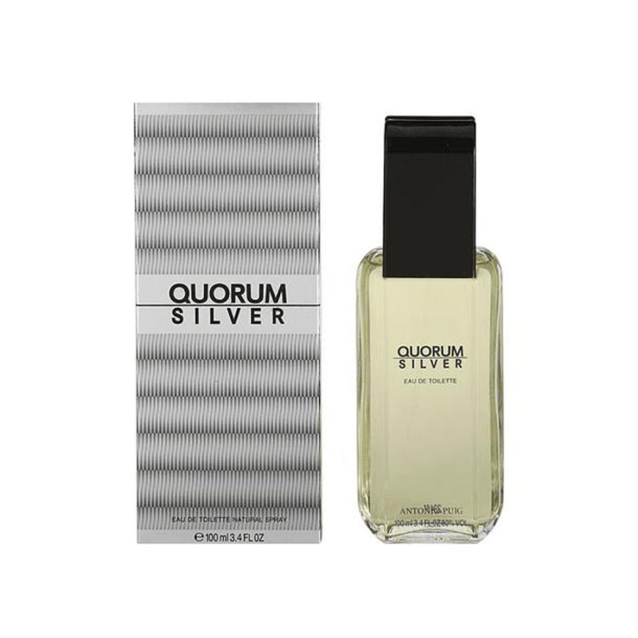 Perfumes Antonio Puig | Perfume Quorum Silver Hombre Edt 100 Ml