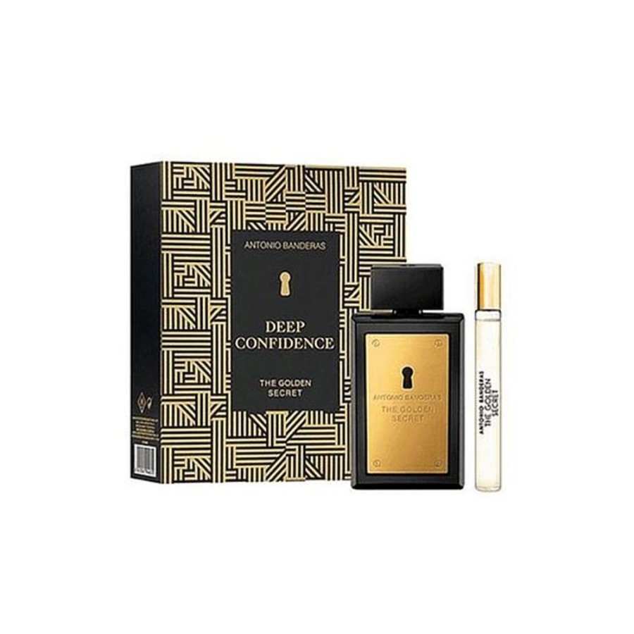 Perfumes Antonio Banderas | Perfume Golden Secret Hombre Edt 100 Ml / Miniatura Estuche