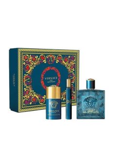 Perfumes Versace | Perfume Eros Versace Hombre Edt 100 Ml / Desodorante / Miniatura Estuche