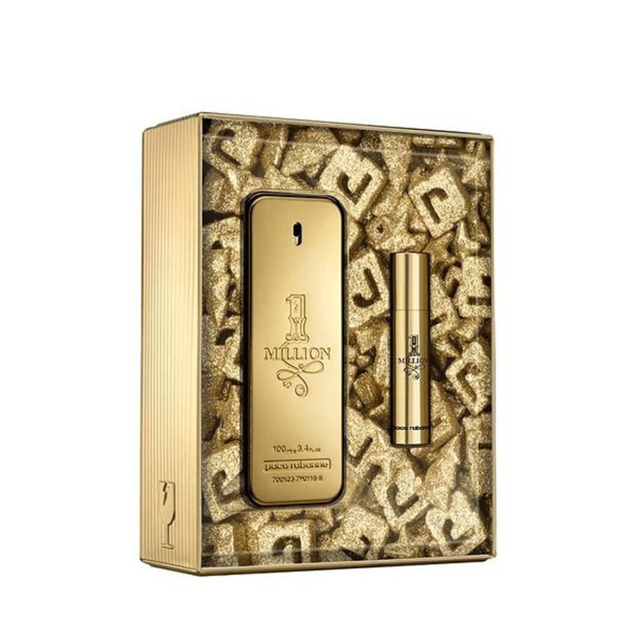 Perfumes Paco Rabanne | Perfume One Million Hombre Edt 100 Ml / Ts 10 Ml Estuche