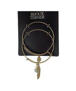 Relojes Bijoux Terner | Pulsera Bijoux Terner Wire Bangle Set Mujer 2399765