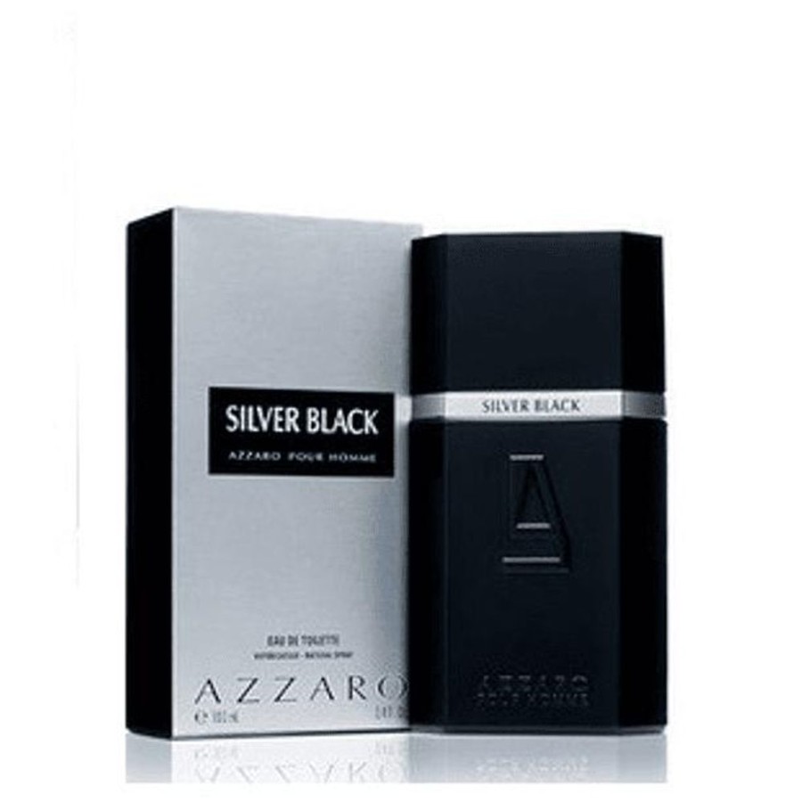 Perfumes Azzaro | Perfume Azzaro Silver Black Hombre Edt 100 Ml