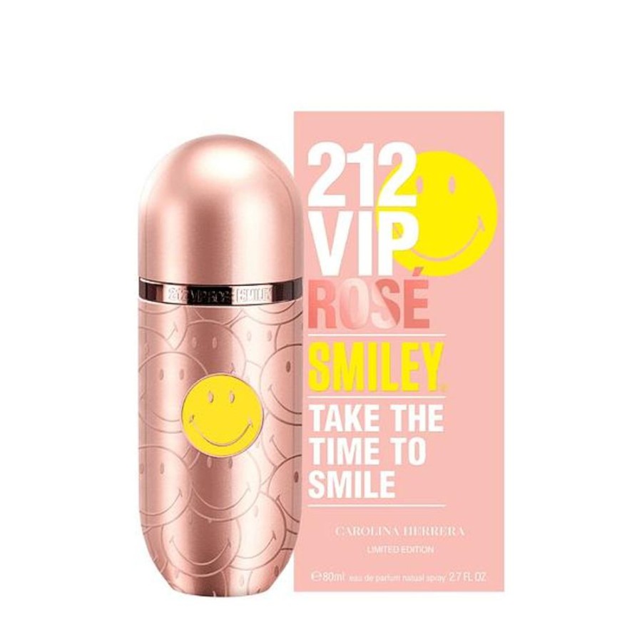 Perfumes Carolina Herrera | Perfume 212 Vip Rose Smiley Mujer Edp 80 Ml