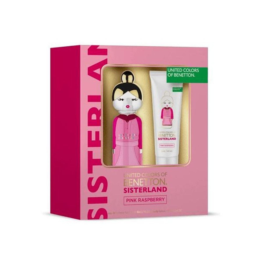 Perfumes Benetton | Perfume Benetton United Colors Sisterland Pink Rasberry Mujer Edt 80 Ml Estuche