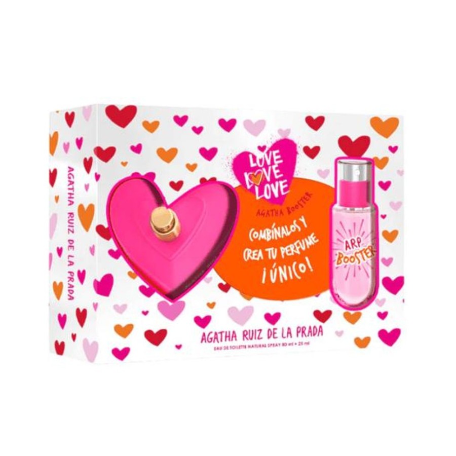 Perfumes Agatha Ruiz | Perfume Love Love Love Mujer Edt 80 Ml Estuche