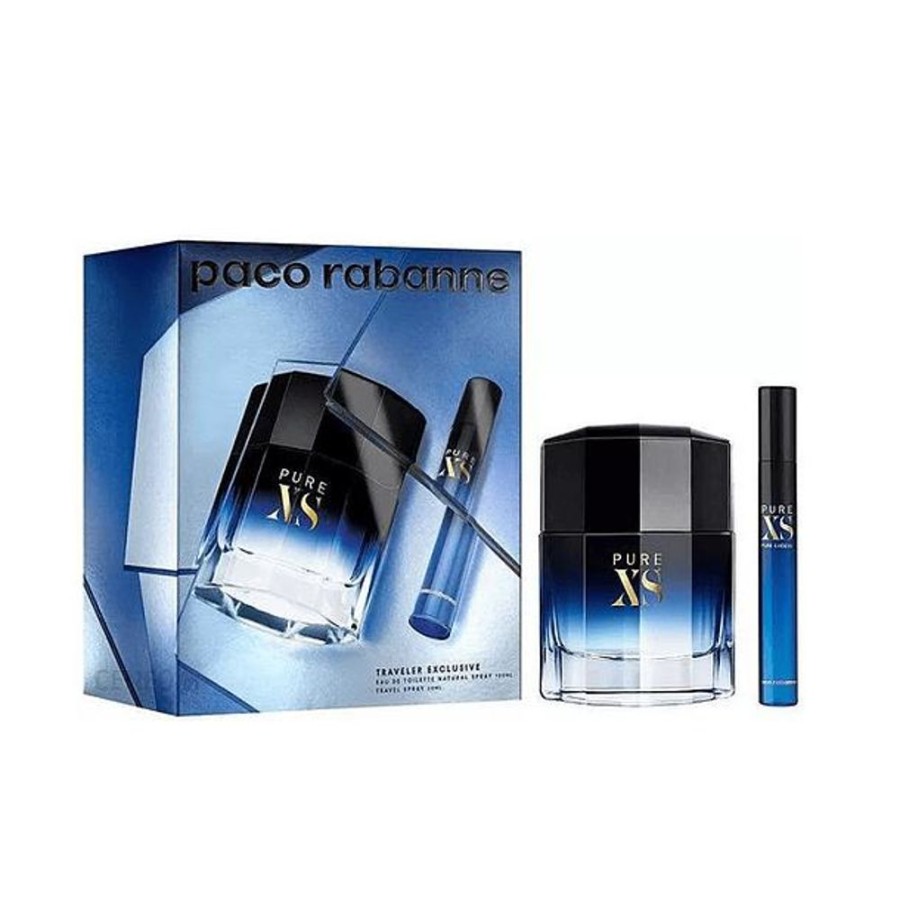 Perfumes Paco Rabanne | Perfume Xs Pure Varon Edt 100 Ml / 20 Ml Estuche