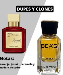 Perfumes Beas | Perfume Beas 711 Clon Maison Francis Kurkdijan Baccarat Rouge 540 Unisex Edp 50 Ml