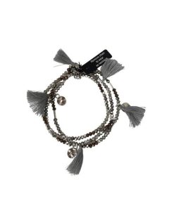 Relojes Bijoux Terner | Pulsera Bijoux Terner Convertible Bracelets Grey Mujer 2399792