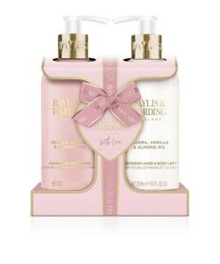 Cosmeticos & Belleza Baylis & Harding | Jabon Liquido Manos Y Crema Baylis & Harding Signature Jojoba / Vanilla / Almond Hand Wash & Body Lotion Oil 2 X 300 Ml Estuche